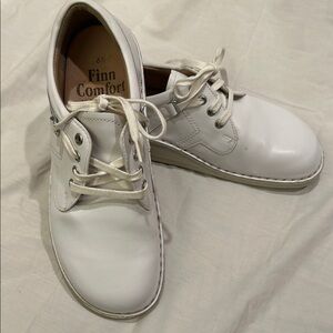Finn Comfort, Vaasa, Made in Germany, white leather, Sz 41